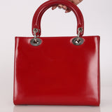 Dior Medium Lady Dior Red Patent 1997