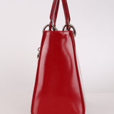 Dior Medium Lady Dior Red Patent 1997