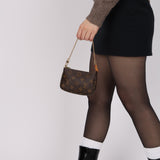 Louis Vuitton 2007 Monogram Chain Mini Pochette