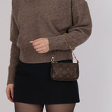 Louis Vuitton 2007 Monogram Chain Mini Pochette
