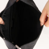 Fendi Black Zucchino Loaf Shoulder Bag