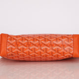 Goyard Goyardine Conti Pouch Orange Coated Canvas