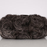 Rare Fendi Raccoon Fur Mama Baguette Bag