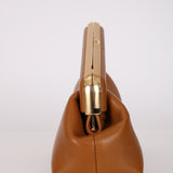 Fendi Cognac Small First Clutch