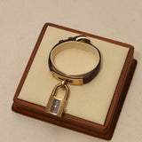 Hermès 1990 Gold Kelly Rough H Watch 20mm
