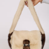 Rare Fendi Mink Fur Baguette