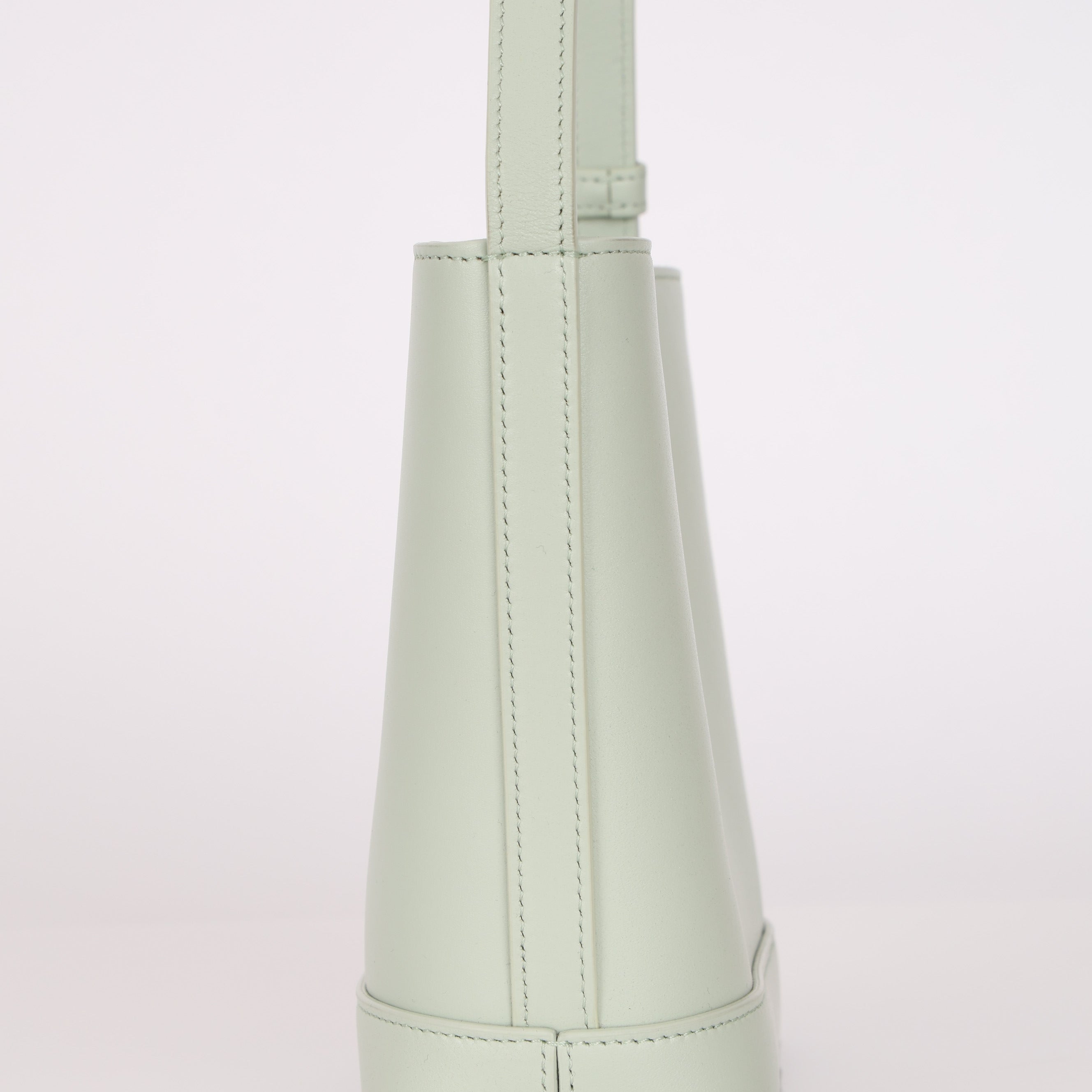 Celine Mini Cuir Triomphe Bucket Bag Mint Smooth Calfskin