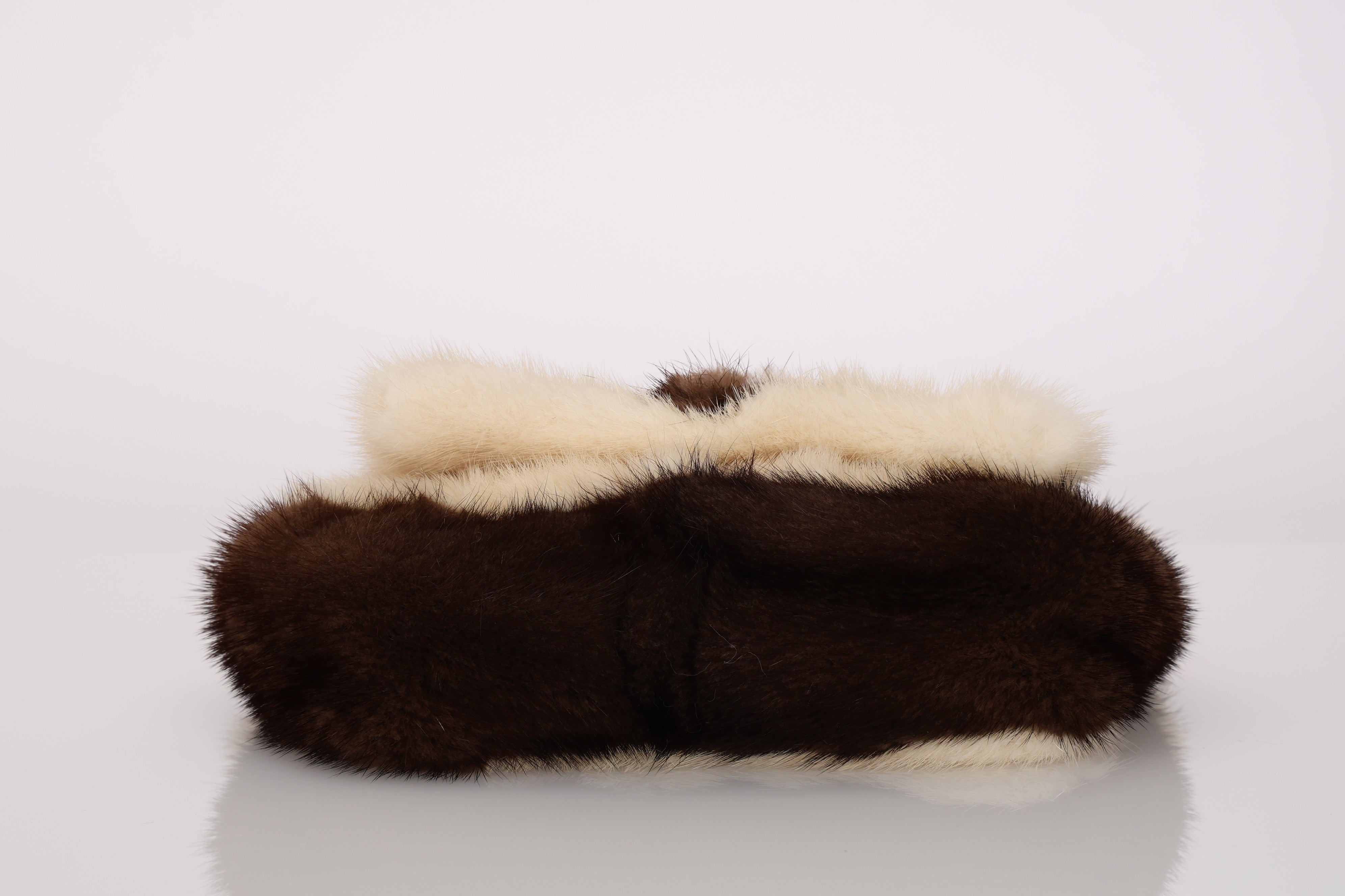 Rare Fendi Mink Fur Baguette