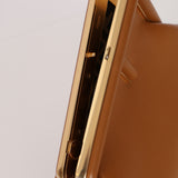 Fendi Cognac Small First Clutch