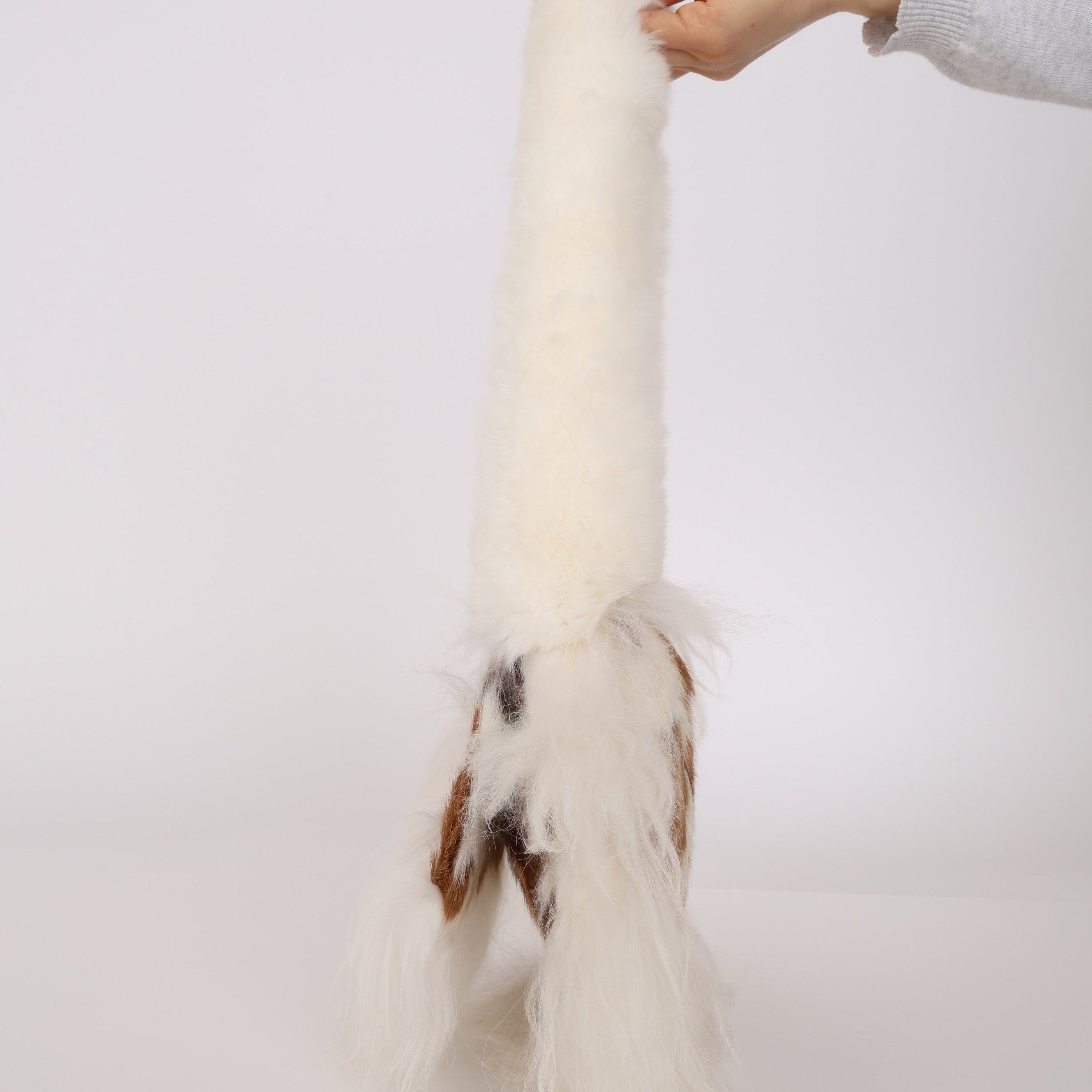 Ultra-Rare Fendi Goat Fur Shoulder Bag