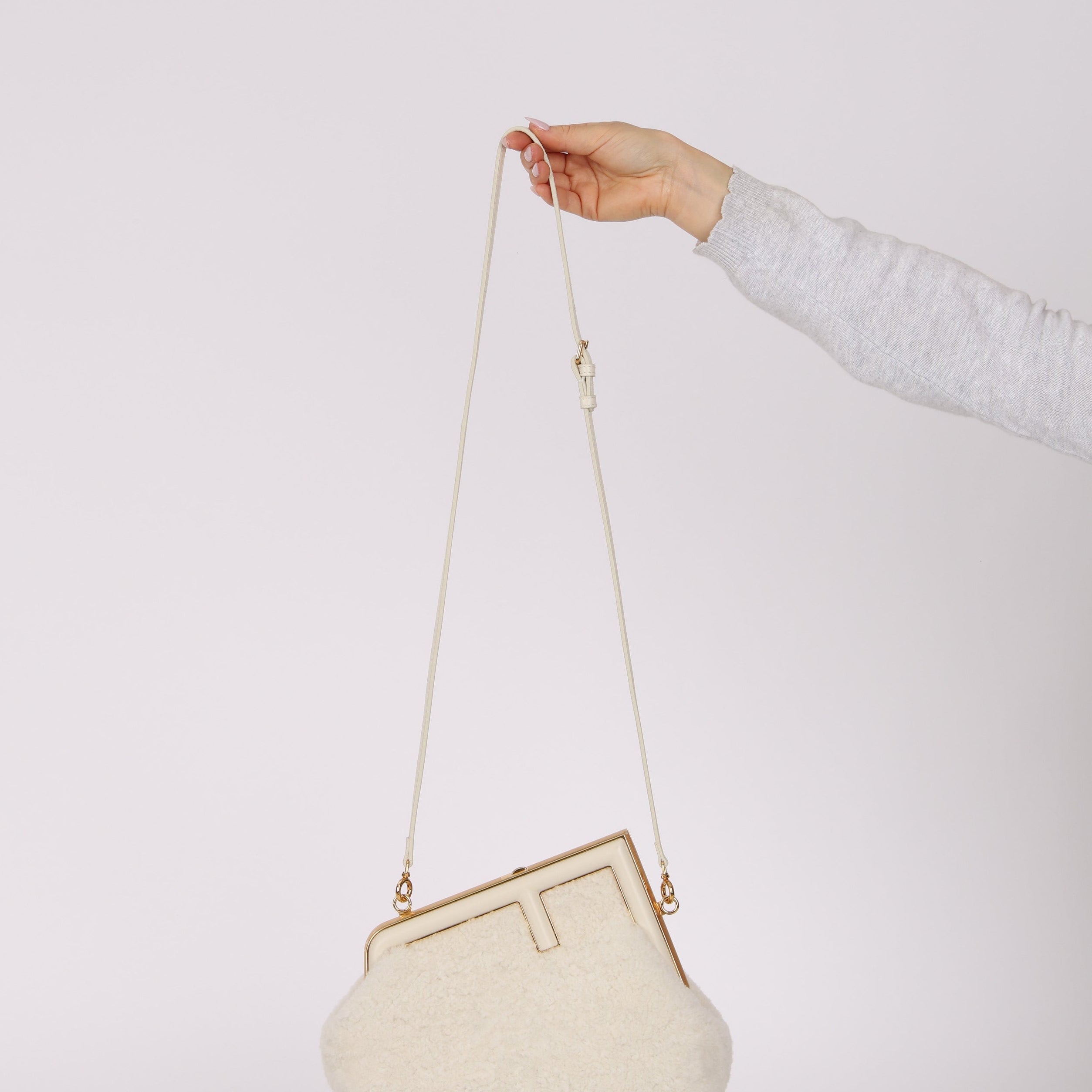 Fendi Small Shearling First Bag