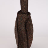 Limited Edition Bottega Veneta Shoulder Bag Canvas Rhinestones