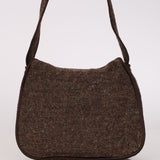 Limited Edition Bottega Veneta Shoulder Bag Canvas Rhinestones