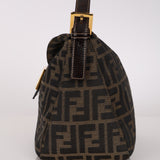 Fendi Zucca Double Flap Mini Mamma Bag GHW
