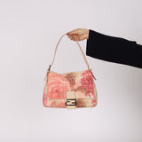 Fendi Pink Tie Dye Zucchino Mama Baguette Bag GHW
