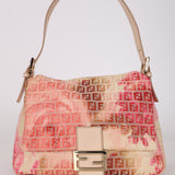 Fendi Pink Tie Dye Zucchino Mama Baguette Bag GHW