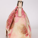 Fendi Pink Tie Dye Zucchino Mama Baguette Bag GHW
