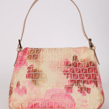 Fendi Pink Tie Dye Zucchino Mama Baguette Bag GHW