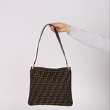 Fendi Zucca Shoulder Tote