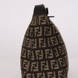 Fendi Tobacco and Beige Zucchino Pouch
