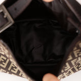 Fendi Tobacco and Beige Zucchino Pouch