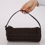 Fendi Zucchino Barrel Pochette