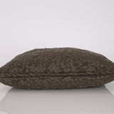 Bottega Veneta Moss Intrecciato Distressed Medium Hobo