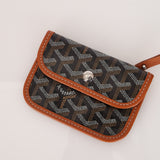 Goyard Black and Tan Mini Anjou Tote