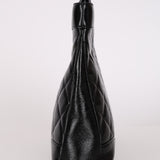 Chanel Mini 31 Shopping Bag Black Shiny Crinkled Calfskin 2024 GHW