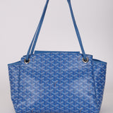 Goyard Sky Blue Goyardine Rouette PM