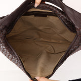 Bottega Veneta Dark Chocolate Intrecciato Large Hobo