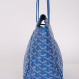 Goyard Sky Blue Goyardine Rouette PM