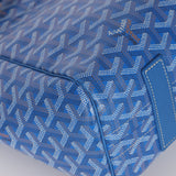 Goyard Sky Blue Goyardine Rouette PM