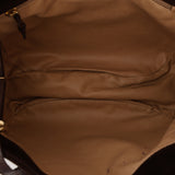 Bottega Veneta Chocolate Suede Maxi Intrecciato Shoulder Bag
