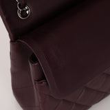 Chanel Jumbo Classic Double Flap Dark Purple Lambskin 2012 DSHW