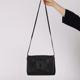 Celine Leather XL Macadam Small Flap Bag