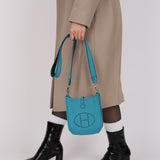 Hermès 2014 Bleu Zanzibar Clemence Evelyne TPM PHW