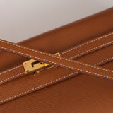 Hermes 2020 Gold Epsom Kelly To Go GHW