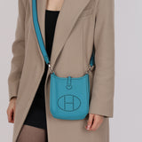 Hermès 2014 Bleu Zanzibar Clemence Evelyne TPM PHW