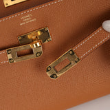 Hermes 2020 Gold Epsom Kelly To Go GHW