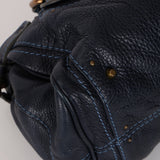 Chloe Navy Leather Medium Paddington Bag