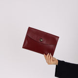 Hermès 1994 Bordeaux Box Rio Clutch