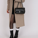 Chanel 2014 Patent Turnlock Small Double Flap Bag