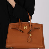Hermès 2003 Gold Togo Birkin 35 Retourne GHW