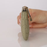 Dior 2022 Sage Cannage Lady Dior Zipped Coin Case