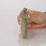 Dior 2022 Sage Cannage Lady Dior Zipped Coin Case
