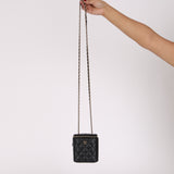 Chanel Mini Vanity Case Black Caviar 2020 CGHW