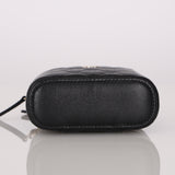 Chanel Mini Vanity Case Black Caviar 2020 CGHW
