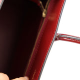 Hermès 2002 Rouge H Fjord White Bus PM GHW