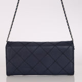 Chanel Ultimate Stitch Wallet On Chain Navy Lambskin 2011 SHW
